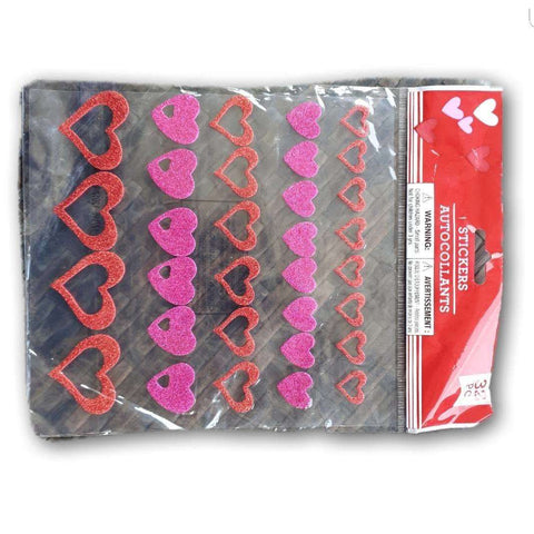 Stickers, hearts