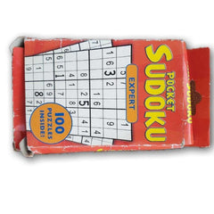 Sudoku pad 100 puzzles, Expert - Toy Chest Pakistan