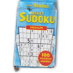 Sudoku pad 100 puzzles, Medium - Toy Chest Pakistan