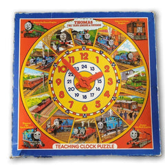Thomas And Tank Engine- Teaching Clock Puzzle - Toy Chest Pakistan