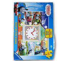 Thomas Puzzle - Right on Time clock - Toy Chest Pakistan