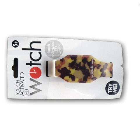 Touch Activated LED watch