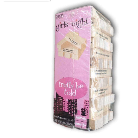Truth be told (girls night out) Jenga