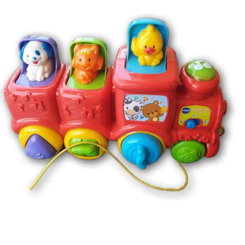 Vtech Baby Pop Up Friends Train