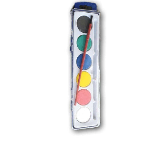 Watercolours palette