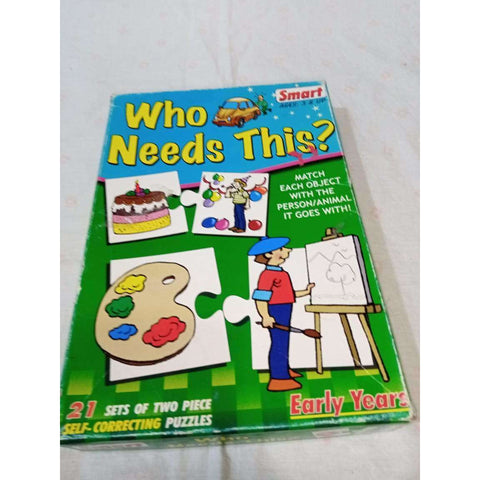 Who Needs this? Matching game