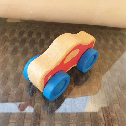 wooden car