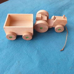 Wooden Pull Along Train - Toy Chest Pakistan