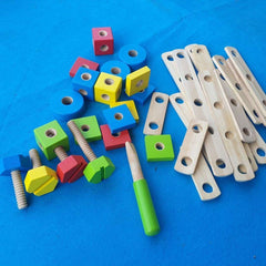 Wooden tool accessories, assorted - Toy Chest Pakistan
