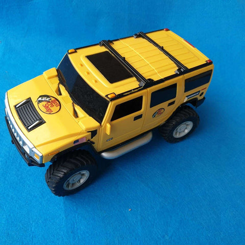 Yellow jeep