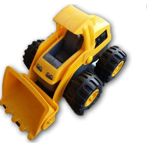 Yellow tractor, large